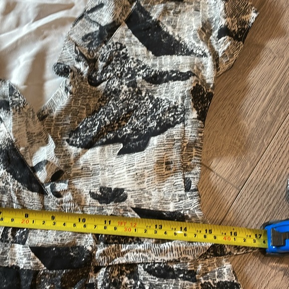 Sunday Best Black and white Savoy Floral Wrap ruffled dress - Picture 7 of 8